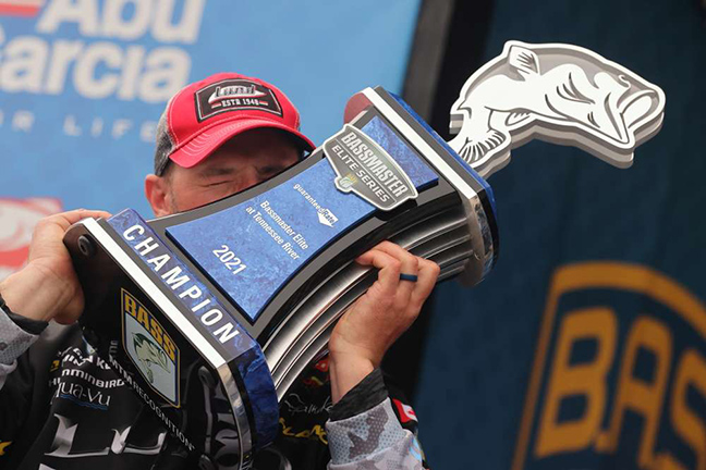 Jeff Gustafson Receives Trophy