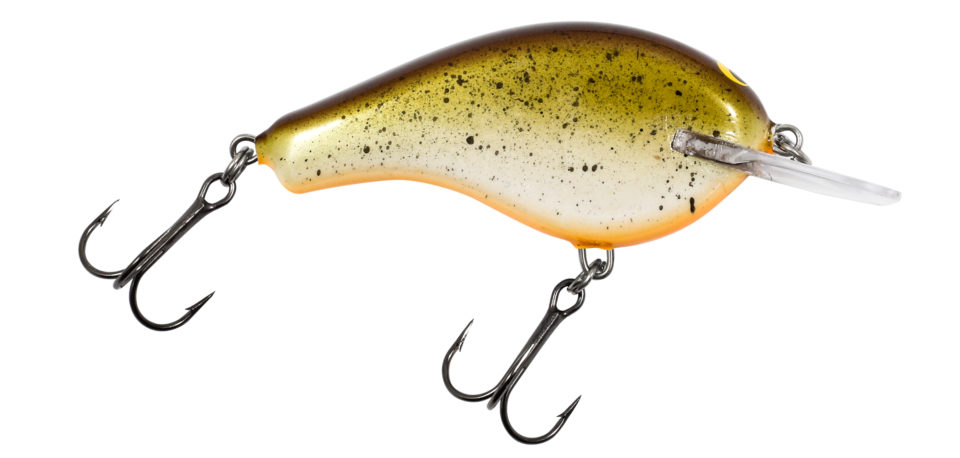 Bagley Bait Co Flat Balsa B2 in the Rootbeer color