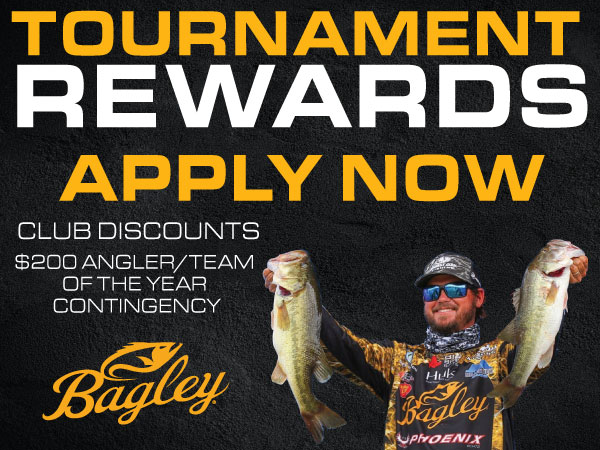 Bagley Baits Tournament Rewards Program